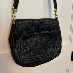 Marc Jacobs Black Leather Crossbody Bag